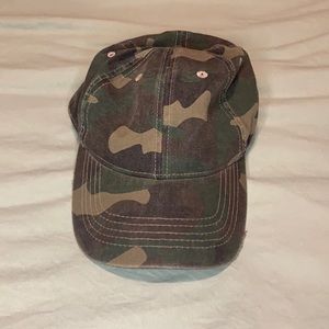 distressed vintage camp hat!